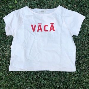 Made well cropped t shirt